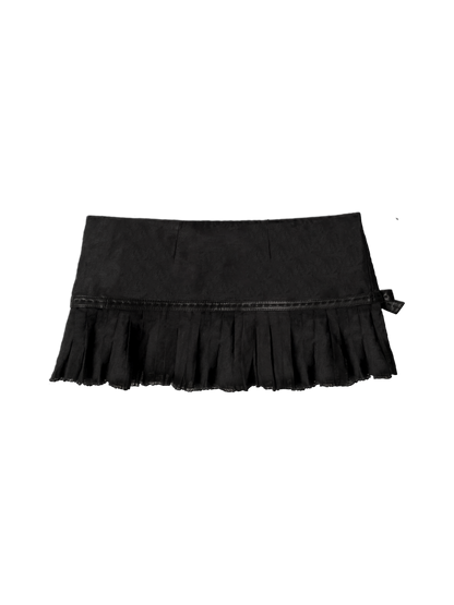 Pleated Mini Skirt